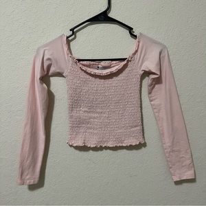 HOLLISTER LIGHT PINK SWEATER